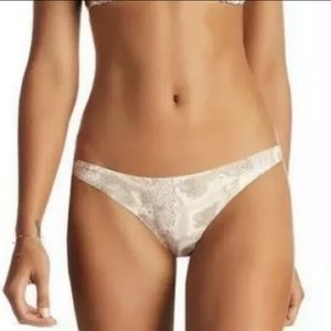 Vitamin A Luciana Barefoot in Belize Snakeskin Full Coverage Bottom